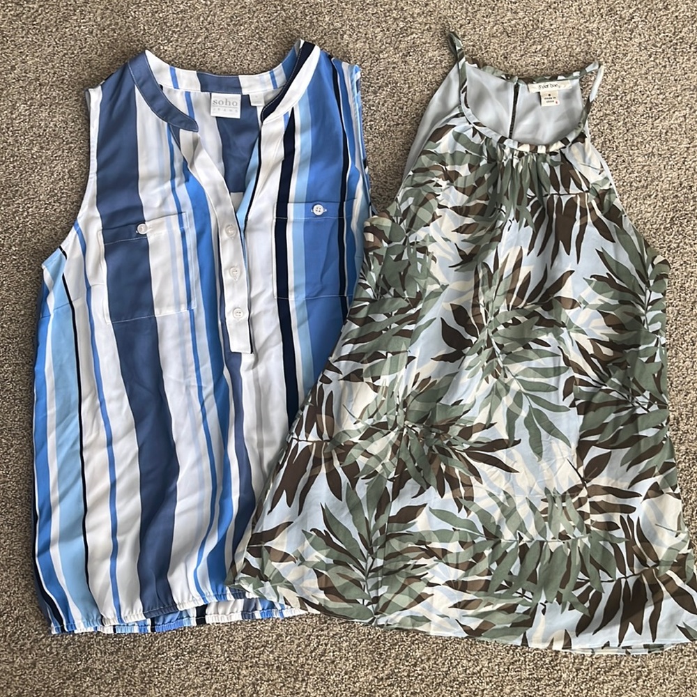 Bundle of business casual blouses